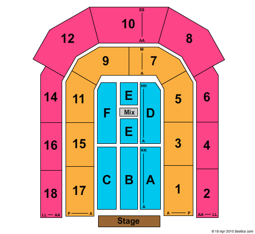 Liverpool Echo Arena Seating Chart